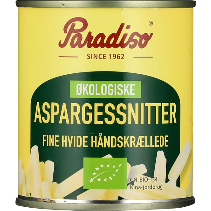 Hele hvide asparges øko