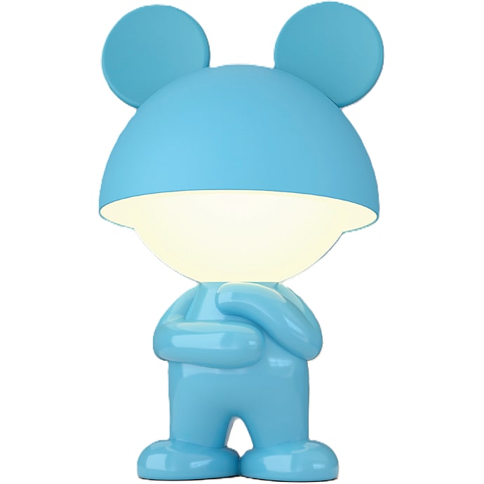 Veli Line Blue Boy LED lampe genopladelig dæmpbar