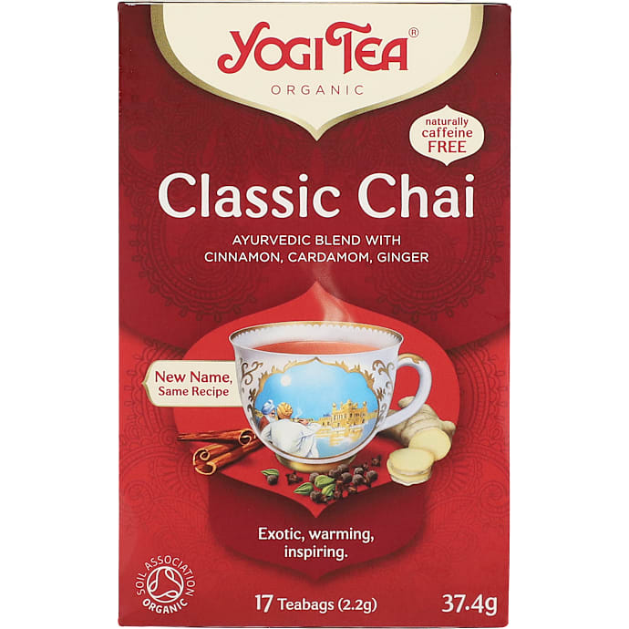 Chai te m. kanel, ingefær og kardemomme øko