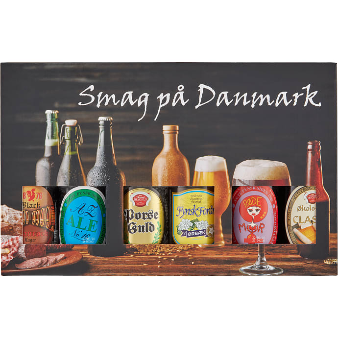 Smag på Danmark Gaveæske Blandet øl