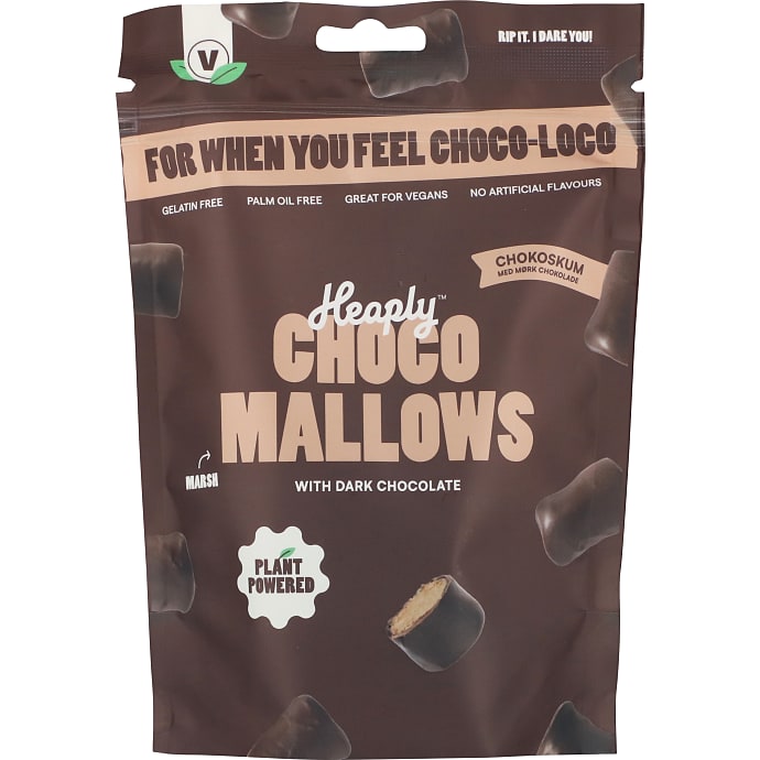 Skumslik m. chokoladeovertræk vegansk