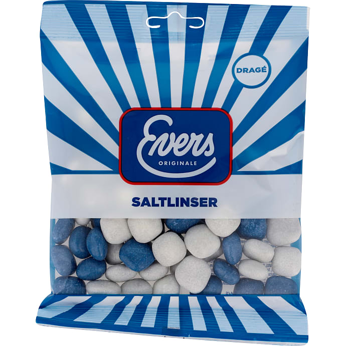 Evers Saltlakrids med Sukkerskal