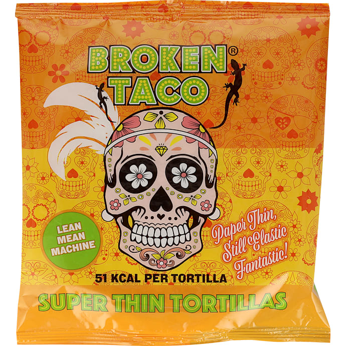 Broken Taco Tortillas små