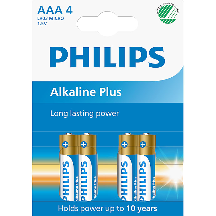 Philips Alkaline Plus AAA