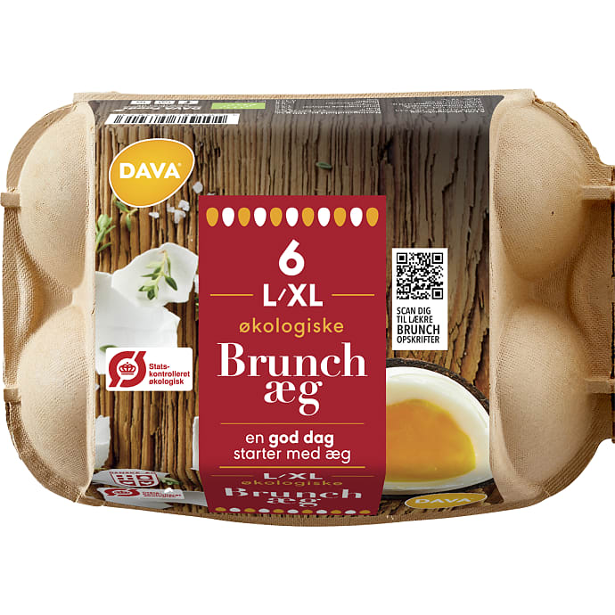 Dava Økologiske Æg L/XL