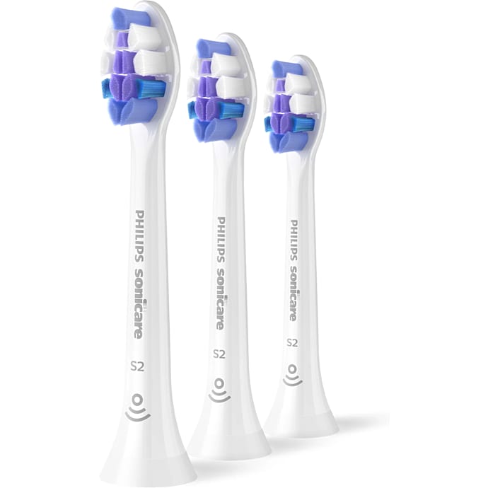 Philips Sonicare S2 Sensitive tandbørstehoveder 3-pak