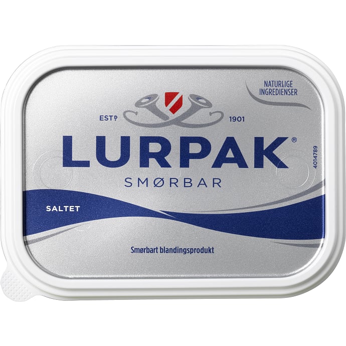 Saltet smørbar