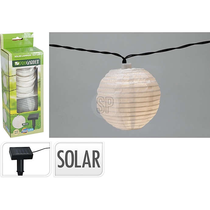 Solar Lamper Hvid