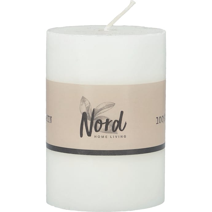 Nord Bloklys 7x10 cm Hvid