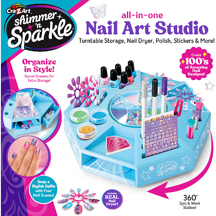 Shimmer'n'Sparkle All-in-One Neglesæt