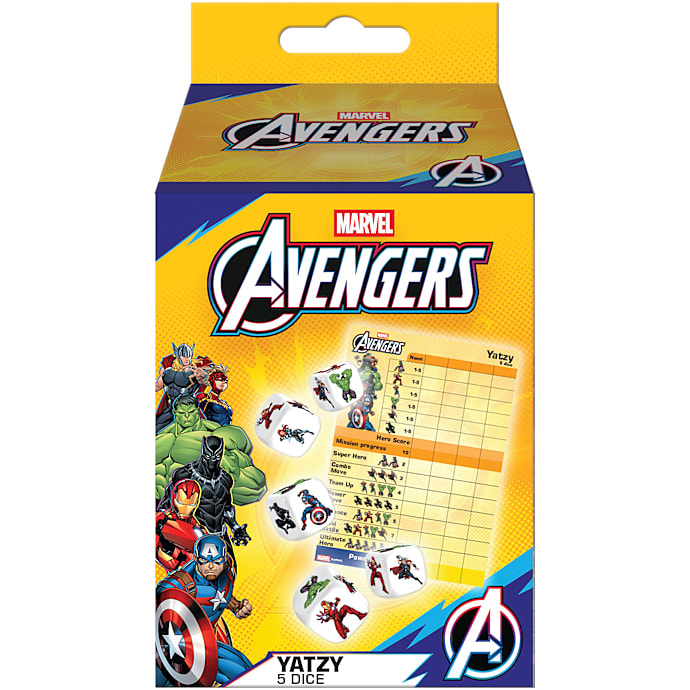 Marvel Avengers Yatzy – produktbillede