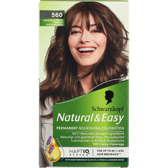 Schwarzkopf Permanent Hårfarve 560 Kashmir Lysebrun