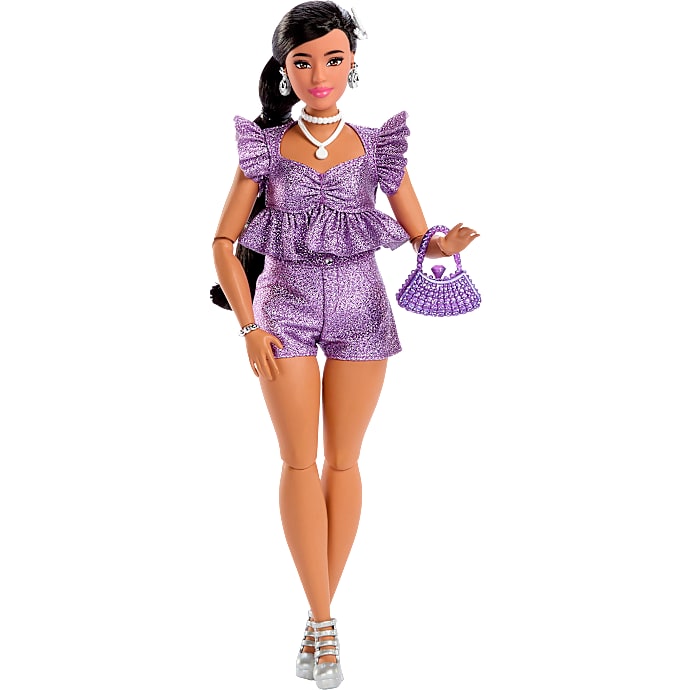 Barbie Deluxe Style dukke - lilla