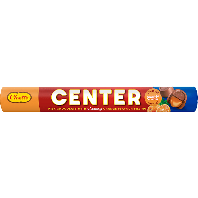 Center mælkechokolade m. appelsin