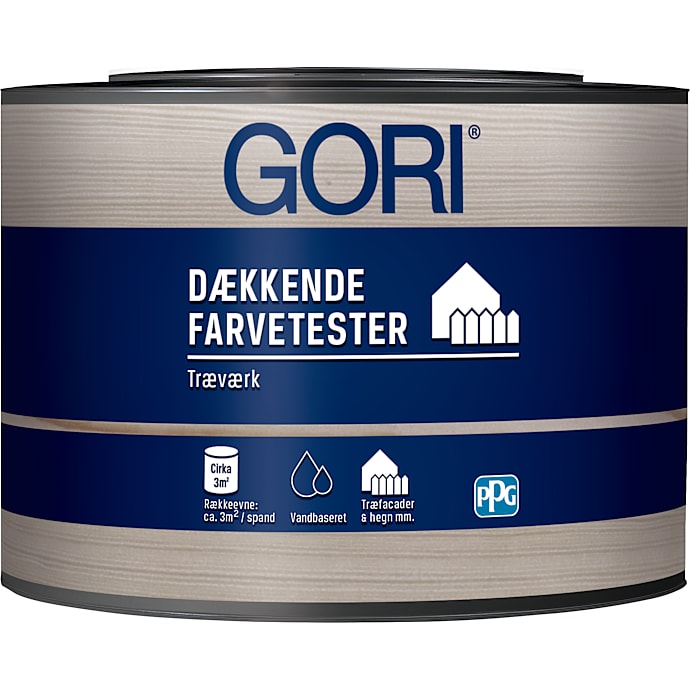Gori dækkende farvetester 0,38 liter