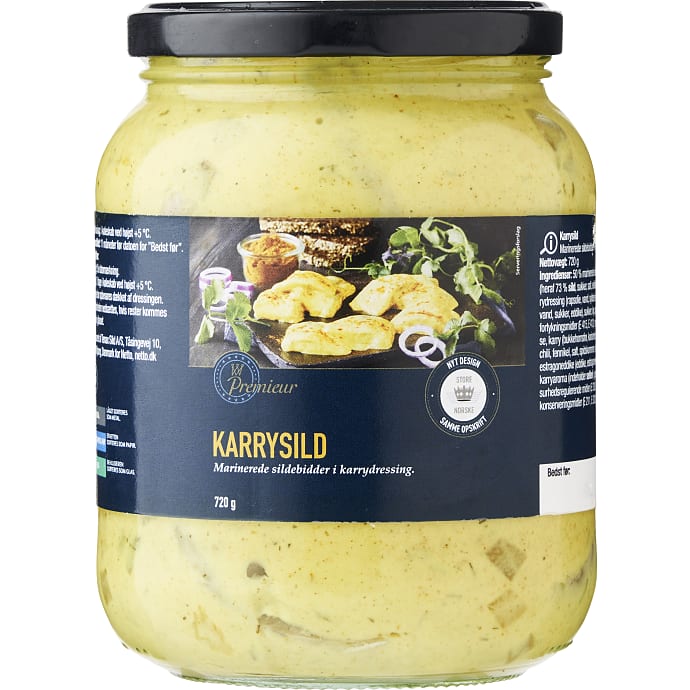 Premieur Karrysild i fileter