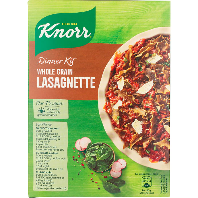 Lasagnette dinner kit