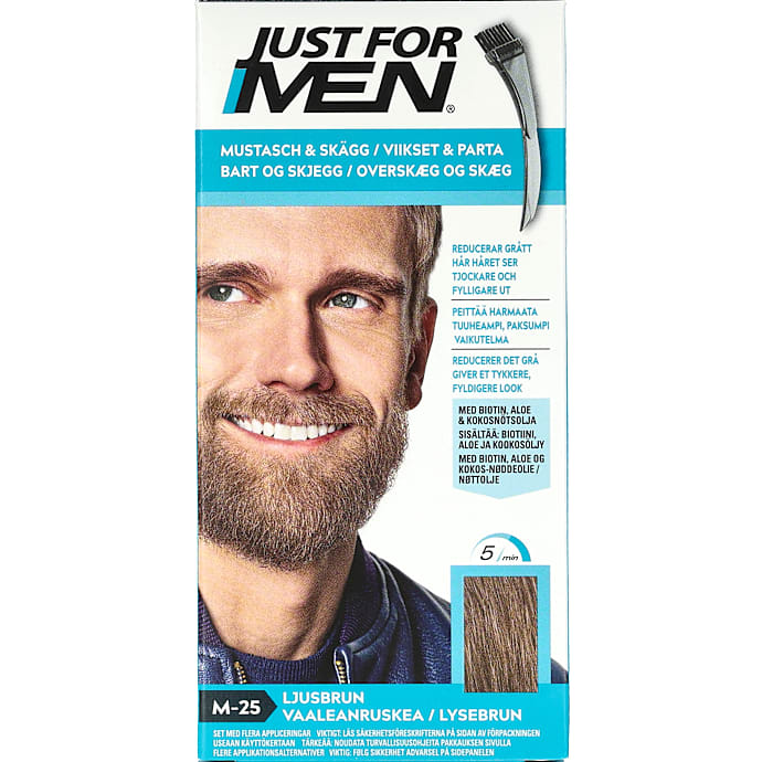 Just For Men Skægfarve M-25 Lysebrun