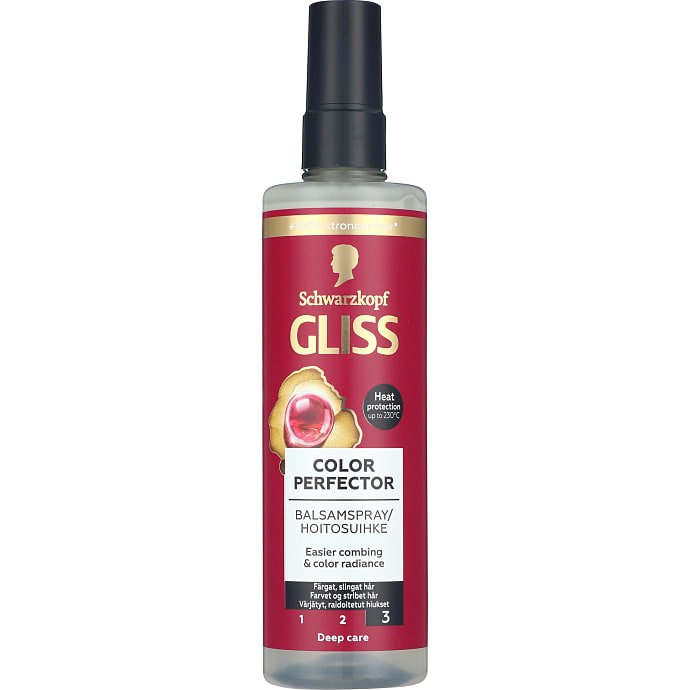 Balsamspray farvet hår