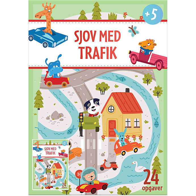 Sjov med trafik 24 tegninger A4