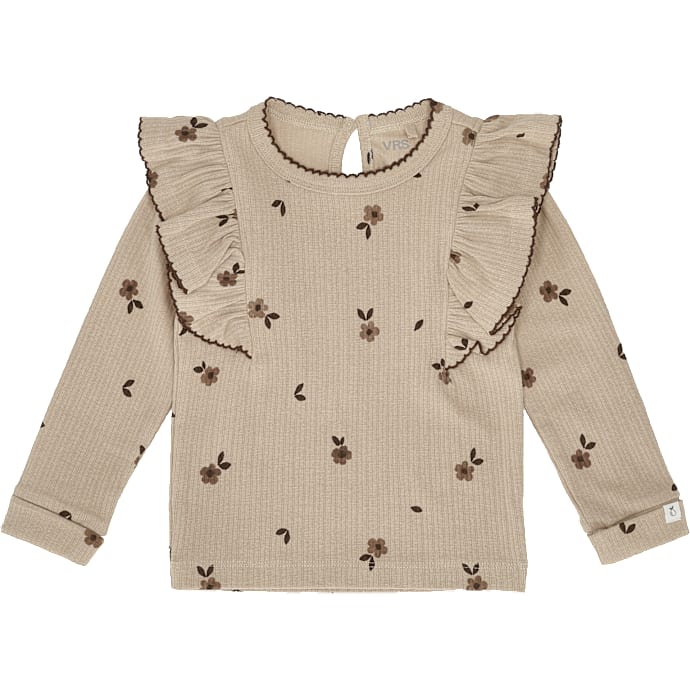 VRS baby bluse str. 62 - brun