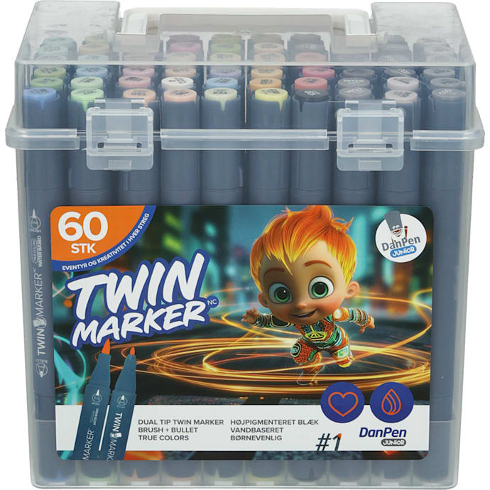 DanPen Junior Twinmarkers 60 stk
