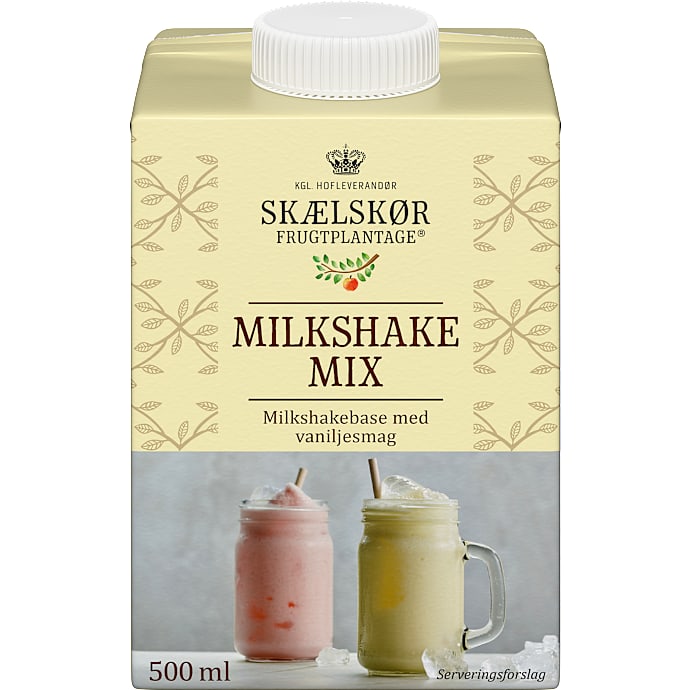 Milkshake mix m. vaniljesmag 3,9% fedt
