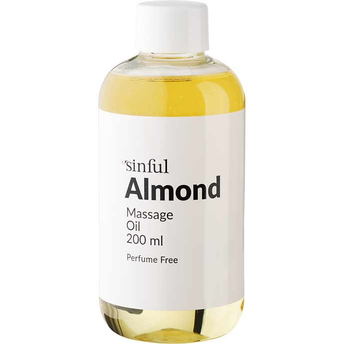 Sinful mandel massageolie 200 ml