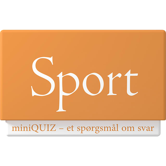 miniQuiz - Sport – produktbillede
