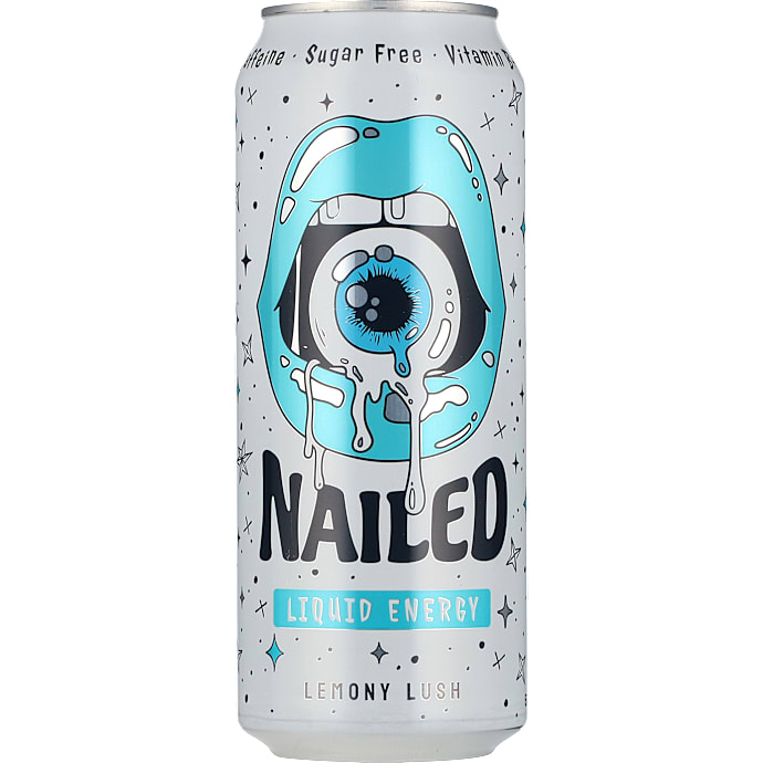 Nailed Energidrik lemonsmag 500 ml