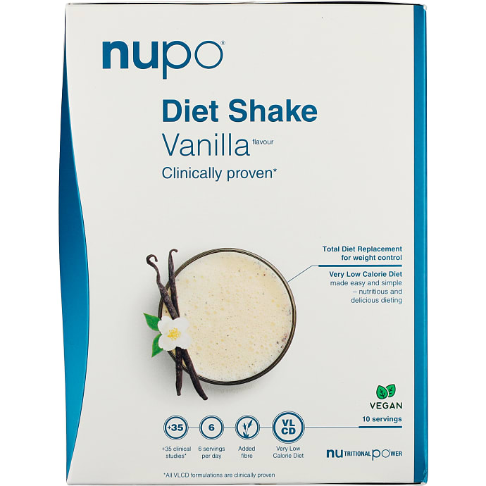 Nupo Kosterstatningspulver Vaniljesmag 320 g