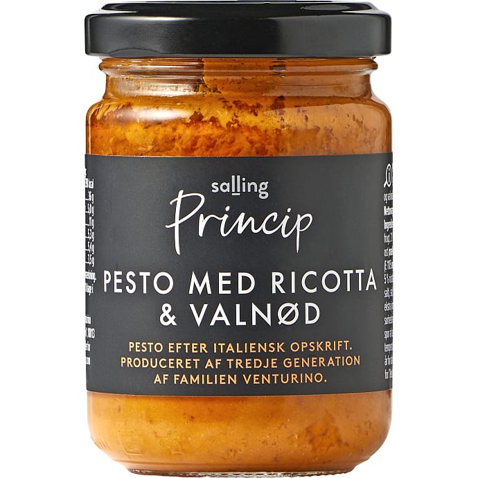 Salling Princip Peberfrugtpesto m. Valnødder og Ricottaost