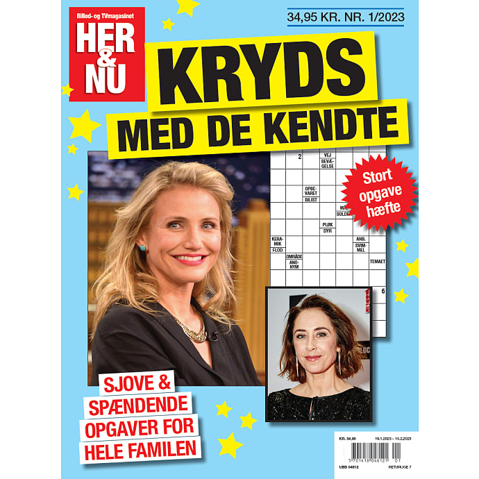 Voksenkryds på X med de kendte