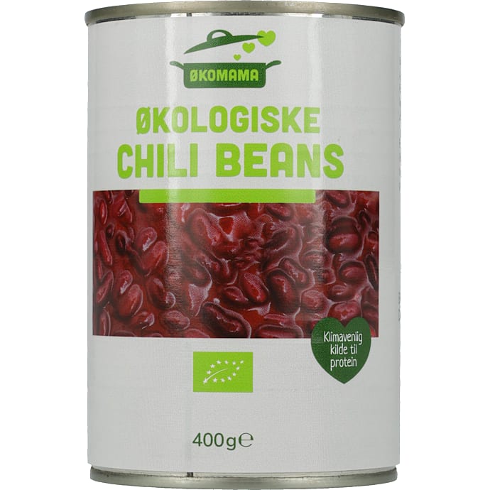 Kidneybønner i chilisauce øko