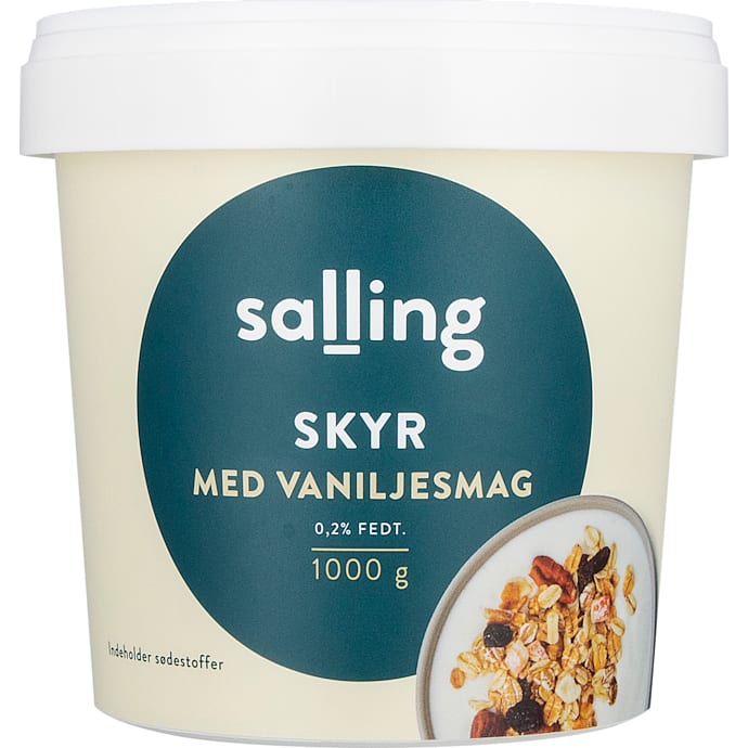 Skyr m. vaniljesmag 0,2% fedt – produktbillede