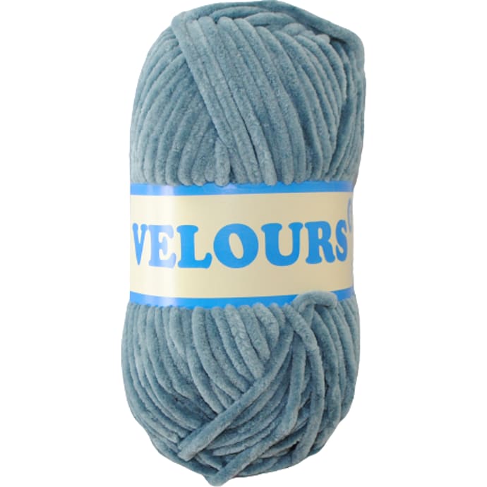 Velour Garn Denim 022