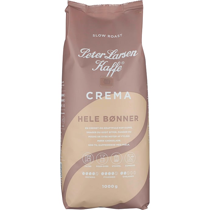 Peter Larsen Kaffe Crema Hele Bønner