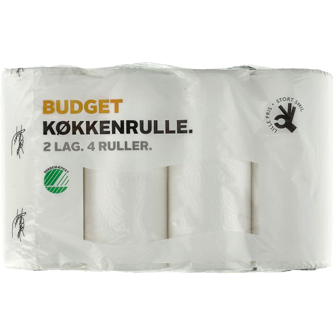 Budget Køkkenrulle 2-lags