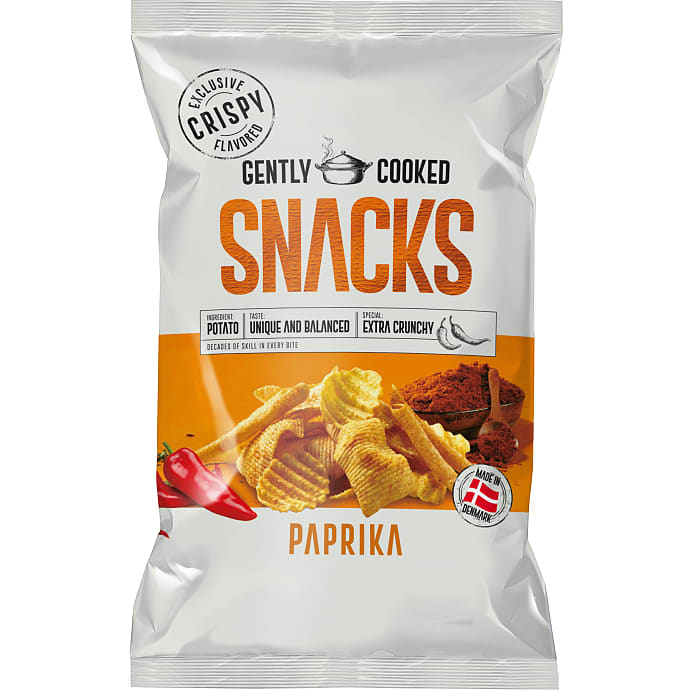 Crispy Chips m. paprika 80 g