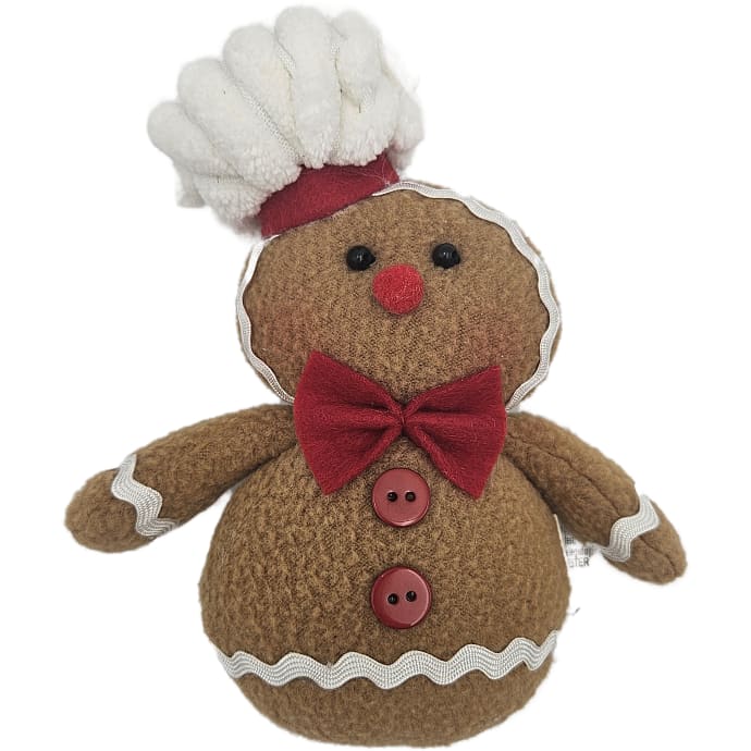 Stofkagefigur til ophæng H: 12 cm - flere varianter - assorteret
