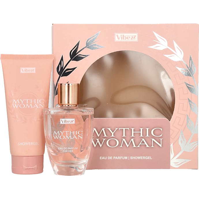 Gaveæske Mythic Woman m. Eau de Parfum og showergel