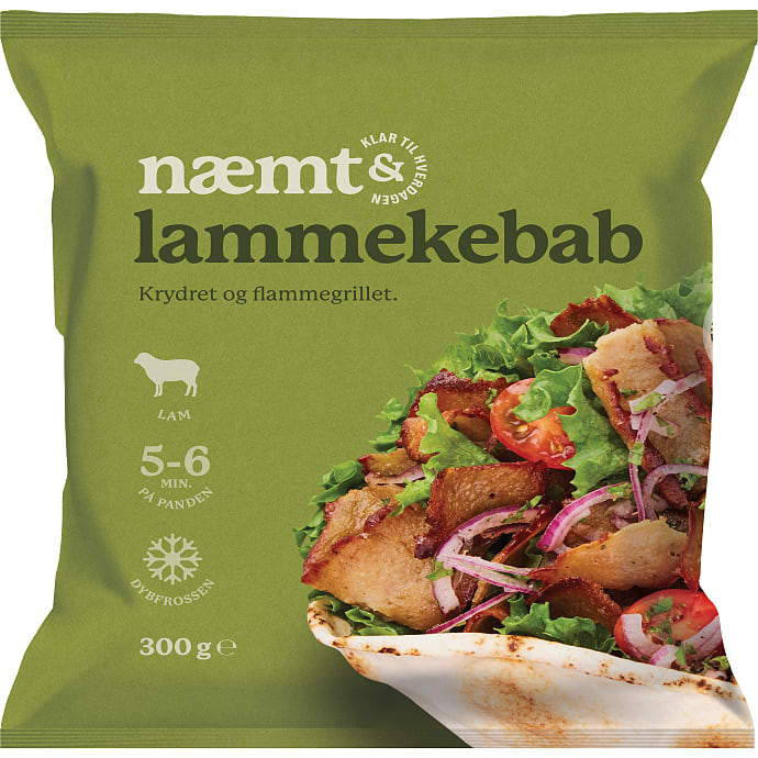 Næmt Lammekebab 300 g