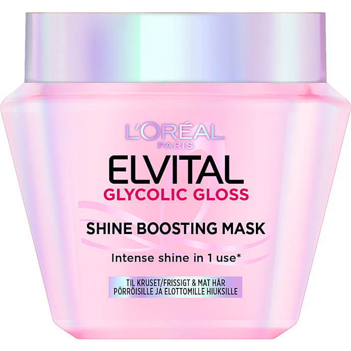 Glycolic Gloss Shine Boosting hårkur kruset hår