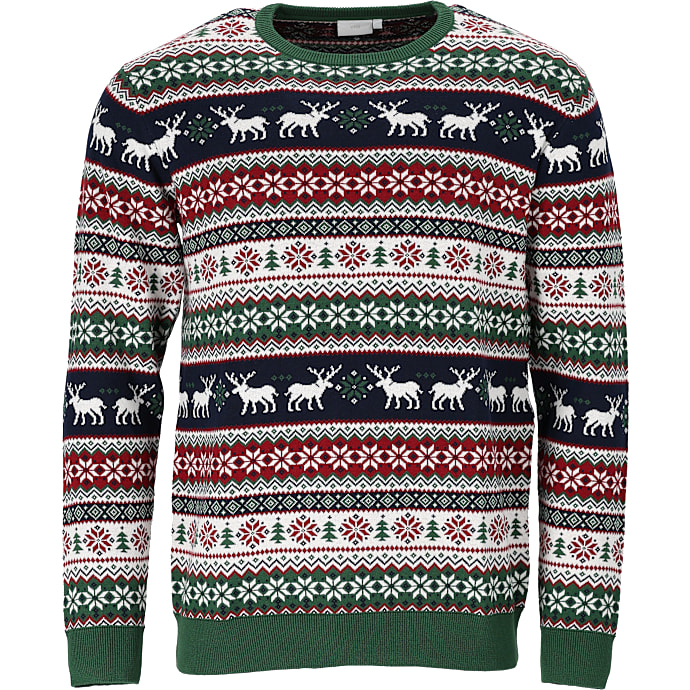 VRS herre julesweater str. M - grøn