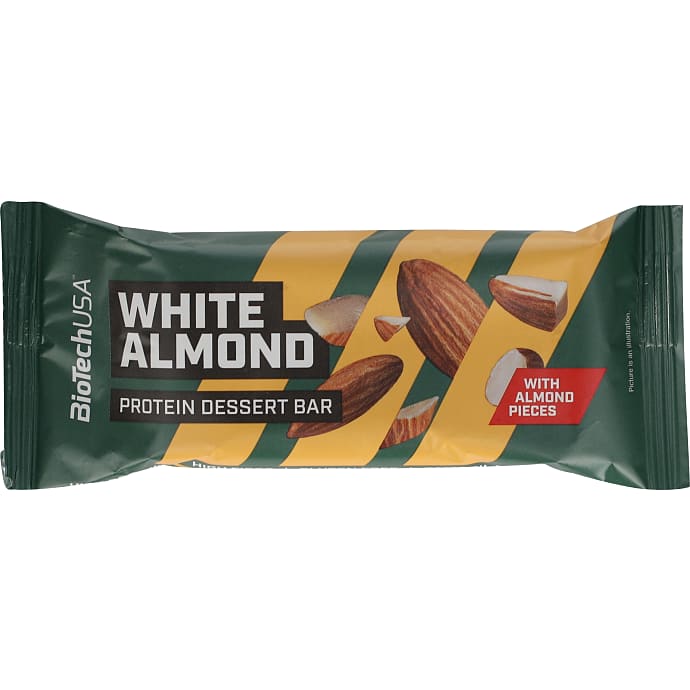 Biotechusa Proteinbar m. mandel 50 g