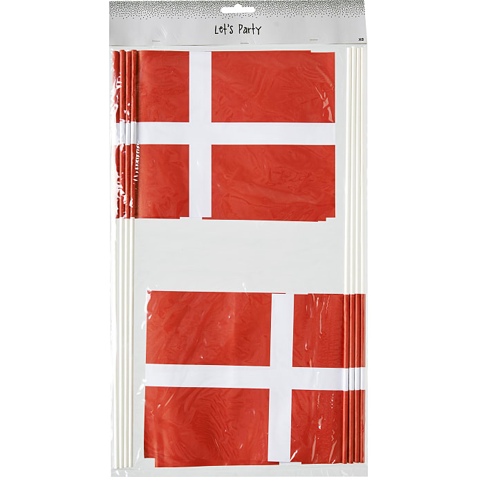 Fødselsdagsflag 8-pak