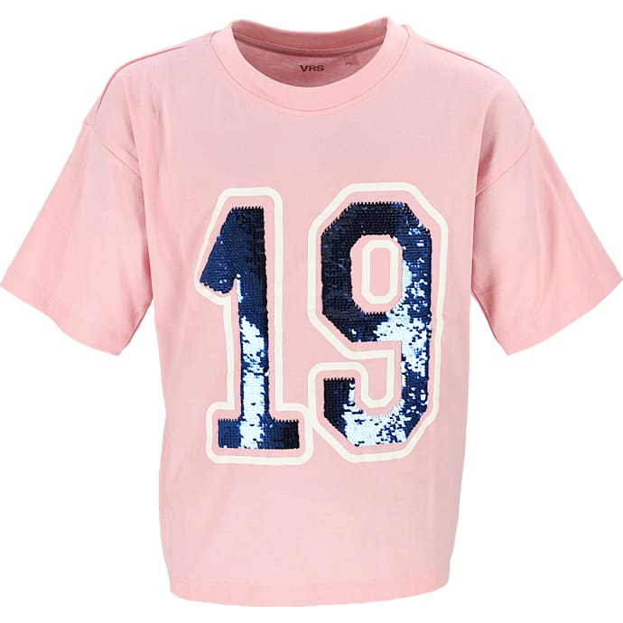 VRS børne T-shirt str. 110/116 - pink