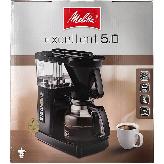 Melitta Excellent 5.0 kaffemaskine - sort