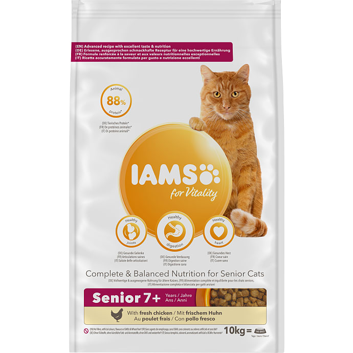 IAMS Tørfoder med kylling senior