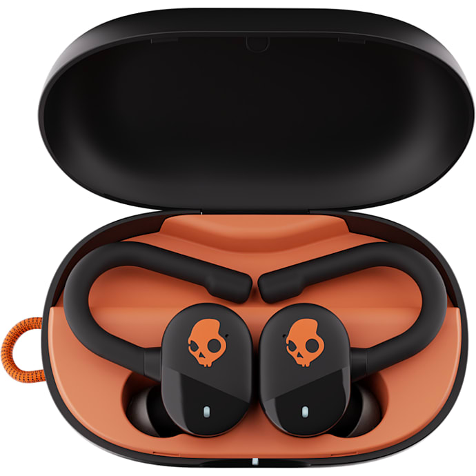 SKULLCANDY Push Play trådløse in-ear høretelefoner - sort/orange